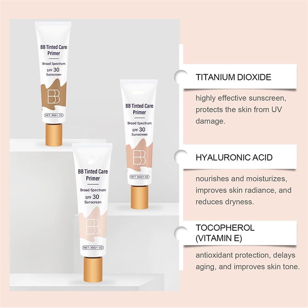 BB Blur Tinted Moisturizer SPF 30 - Hydrates & Smooths Your Skin,BB Tinted
