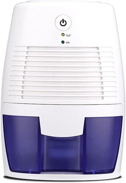 500ML Small Home Dehumidifier Low Noise Power  Saving Mini Household Dehumidifier with Removable  Water Tank