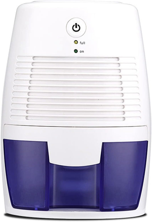 500ML Small Home Dehumidifier Low Noise Power  Saving Mini Household Dehumidifier with Removable  Water Tank