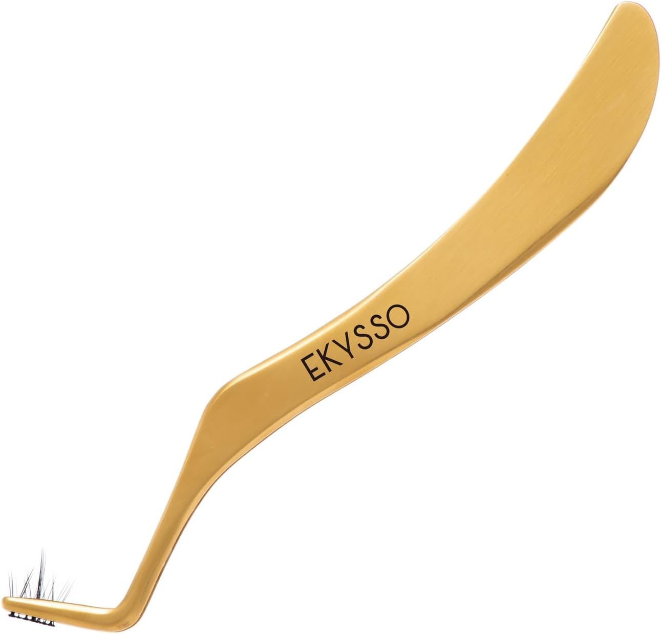 EKYSSO Lash Tweezer for Eyelash Clusters, Lash Applicator Tool, E