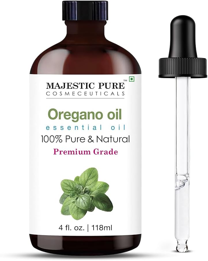 MAJESTIC PURE Oregano Essential Oil | 100% Pure and Natural Oregano Oil | P