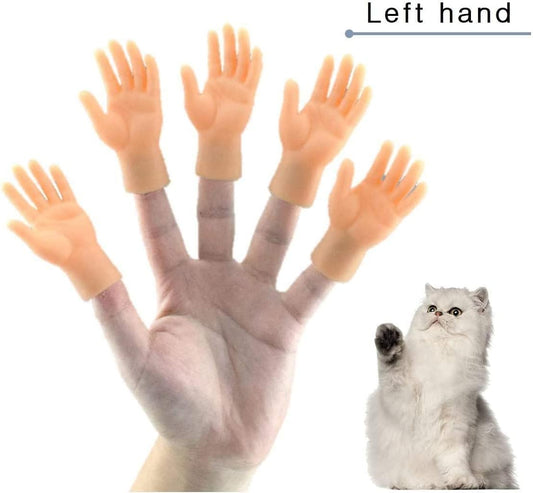 AEDNX Tiny Hands Finger Puppets, Mini Hands Little Small Hands Mini Thing G