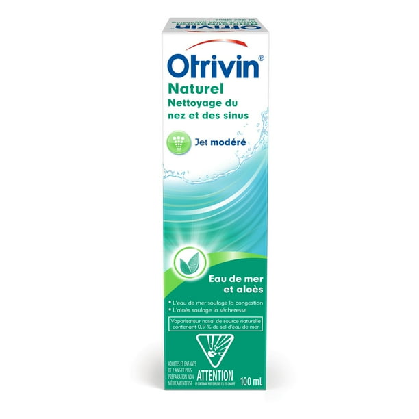 Otrivin Hydrating Nasal And Sinus Cleansing Saline, 100 mL