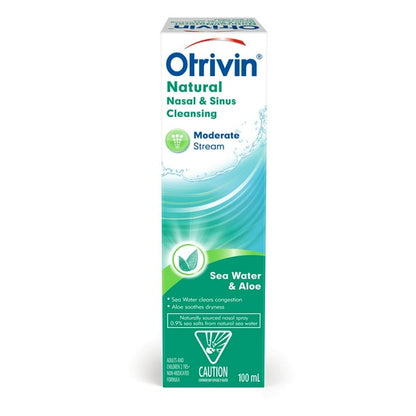 Otrivin Hydrating Nasal And Sinus Cleansing Saline, 100 mL