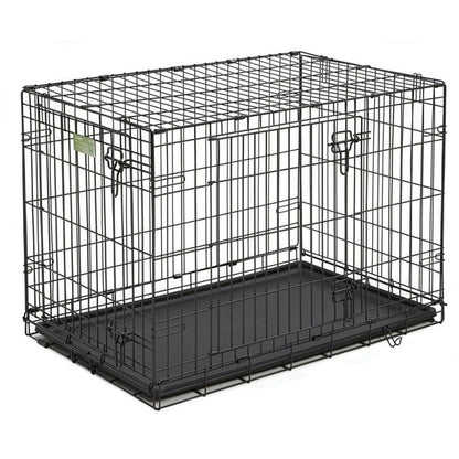 MidWest Homes For Pets 1536DDU iCrate Double Door Folding Metal Dog Crates, 36-Inch w/ Divider