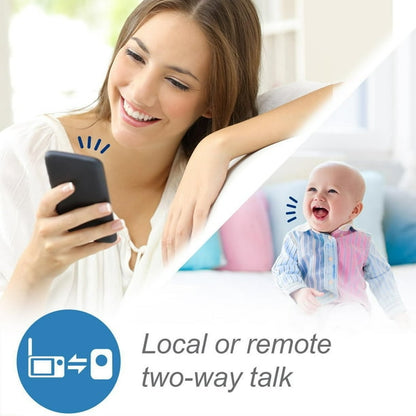 VTech RM5764 HD Smart Wi-Fi Video Baby Monitor  with 5 Inch display and 1080p HD 360 degree  Panoramic Viewing Pan & Tilt Camera White