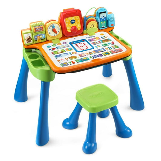 VTech Get Ready for School Learning Desk - Walmart Exclusive - English Version, 2 to 5 Years