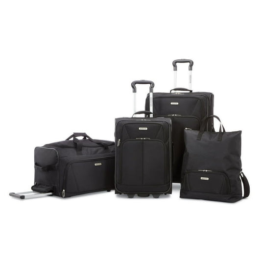 American Tourister unisex-adult Fieldbrook Xlt Softside Upright Luggage Luggage Set
