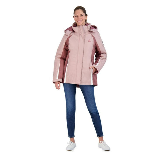 Reebok OLZUT6WC Women's Ski Jacket, XXL, Pink