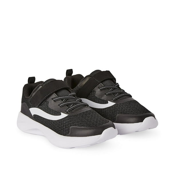 Athletic Works 46MICAY23 Boys' Mica Sneakers, Size: 11, Black