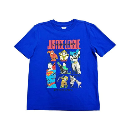 Justice League Boys Legendary Seven Short Sleeve T-Shirt, XL /TC