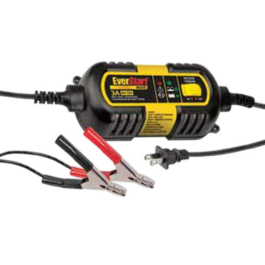 Everstart BC3ECA 3-Amp Battery Charger, 6V And 12V Battery Charger