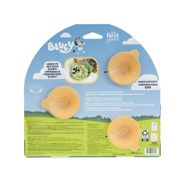 Bluey 3-Piece Baby Feeding Set, Multicolor