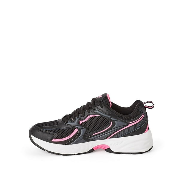 Avia 26ACTIONW24 Women's Athletic Sneakers, 8 Black