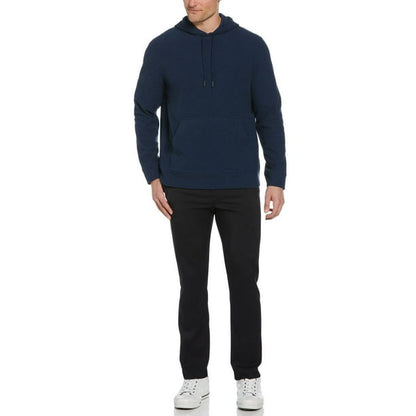 PGA TOUR Men's Long Sleeve Sun Protection Hoodie Navy M