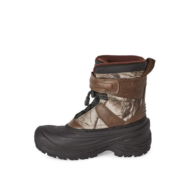 Ozark Trail Men's Winter Boots, brown, 10