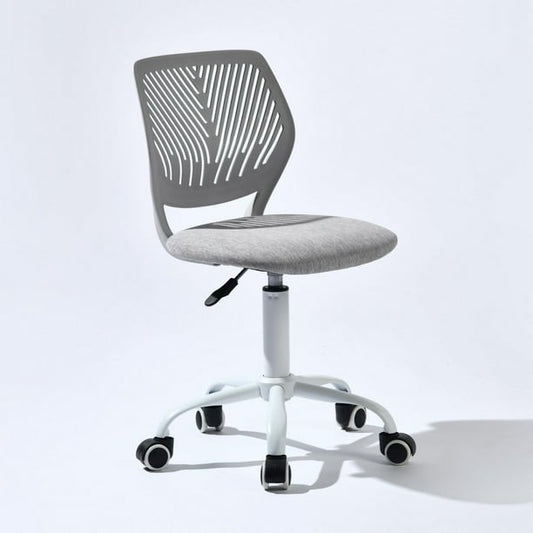 Homy Casa Office Chair - Adjustable Height Task Chair with Breathable Ergonomics Backrest Upholstery for Student Teen