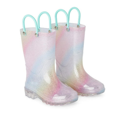 George Toddler Girls' Rain Boots, Multi, 6
