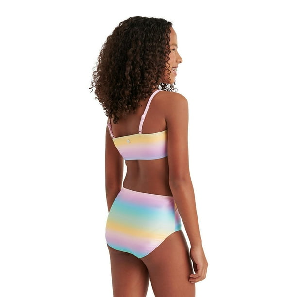 Justice Girls' Ombre Bikini 2-Piece Set M/M/M