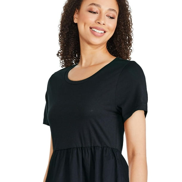 George Women's Mixed Media Dress, Size L