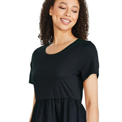 George Women's Mixed Media Dress, Size L