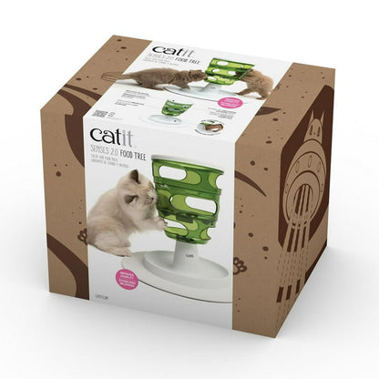 Hagen 43151 Catit Senses 2.0 Food Tree Smart toy that stimulates cats Improved