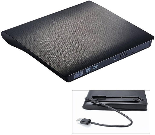 ROOFULL RFEDD External DVD Drive USB 3.0 CD DVD RW  Burner/Reader/Writer Optical Drive