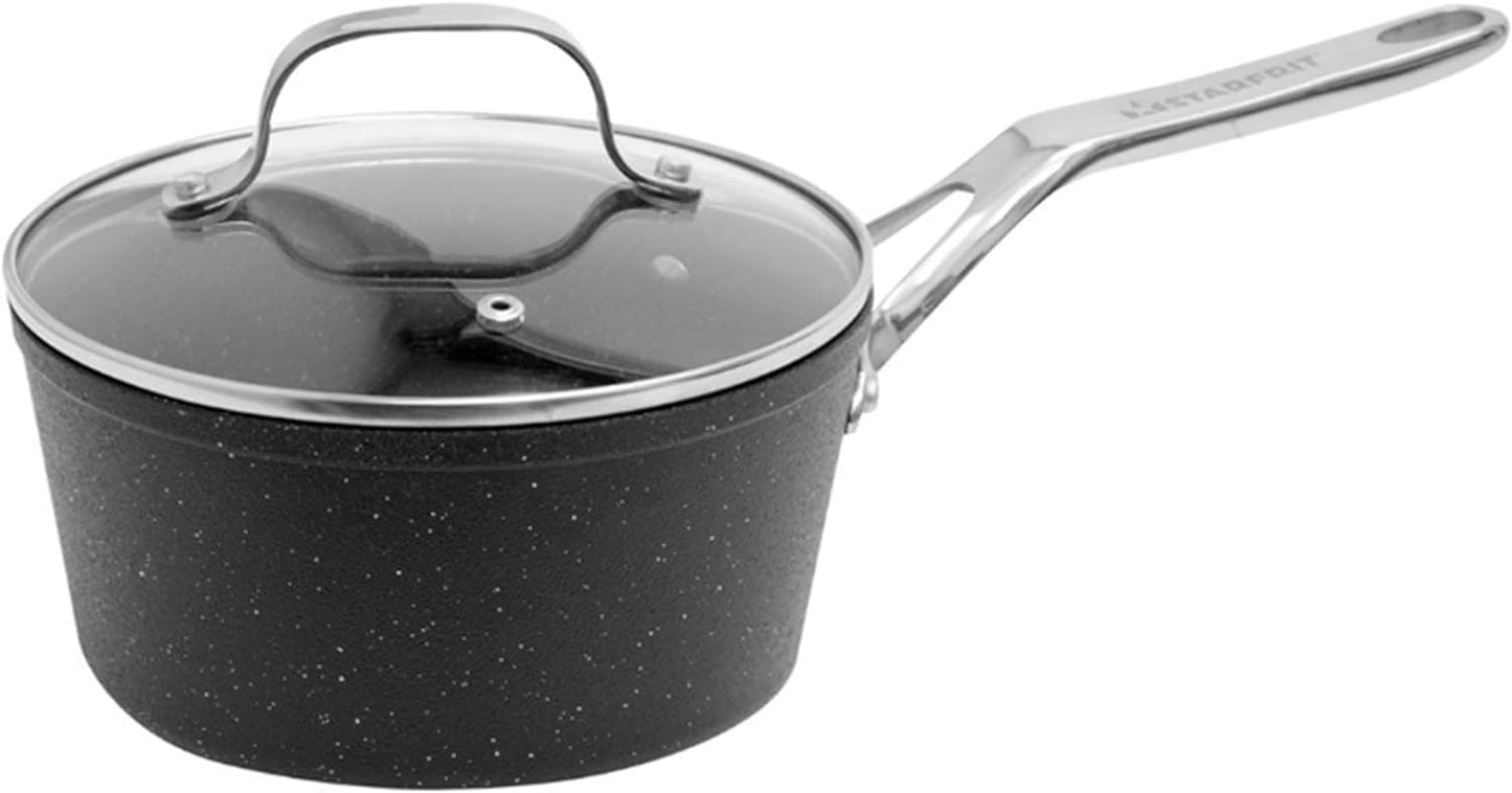 Starfrit 34706 THE ROCK Sauce Pot with Lid 3QT