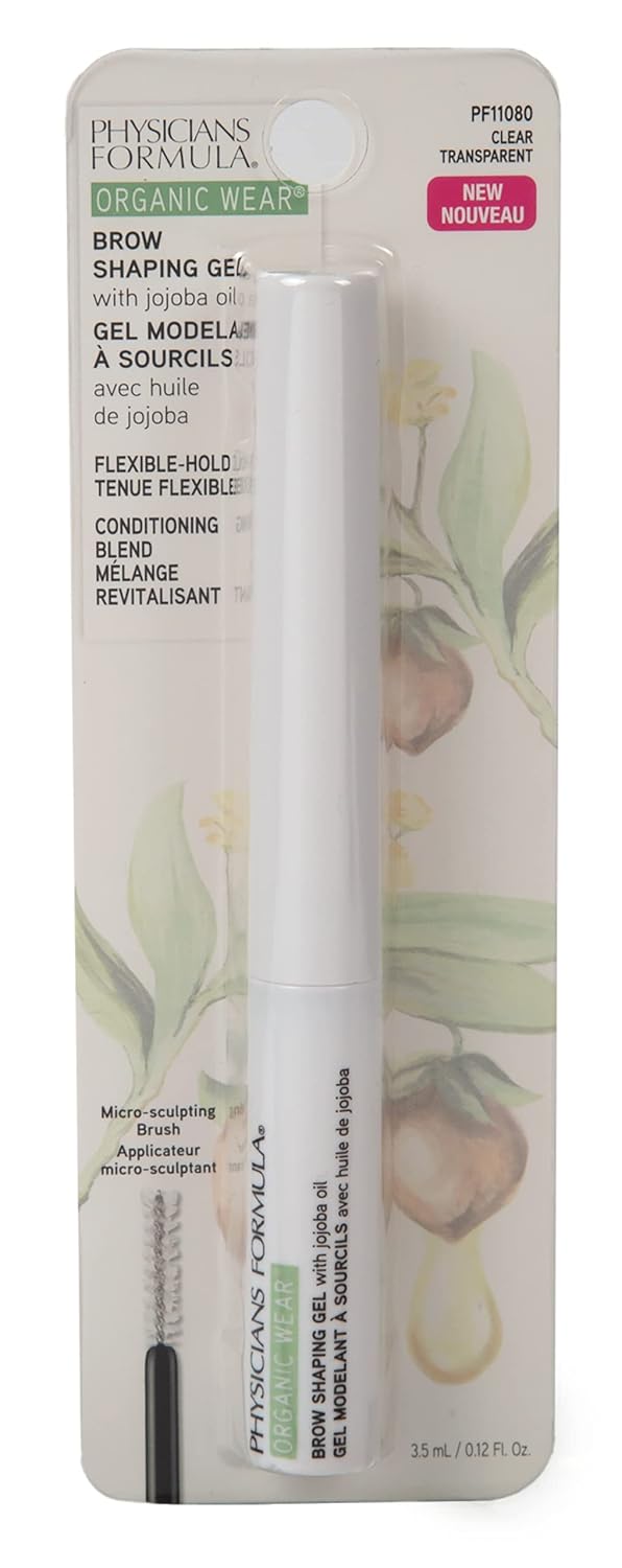 Physicians Formula Organic Wear Brow Shaping Gel, Clear