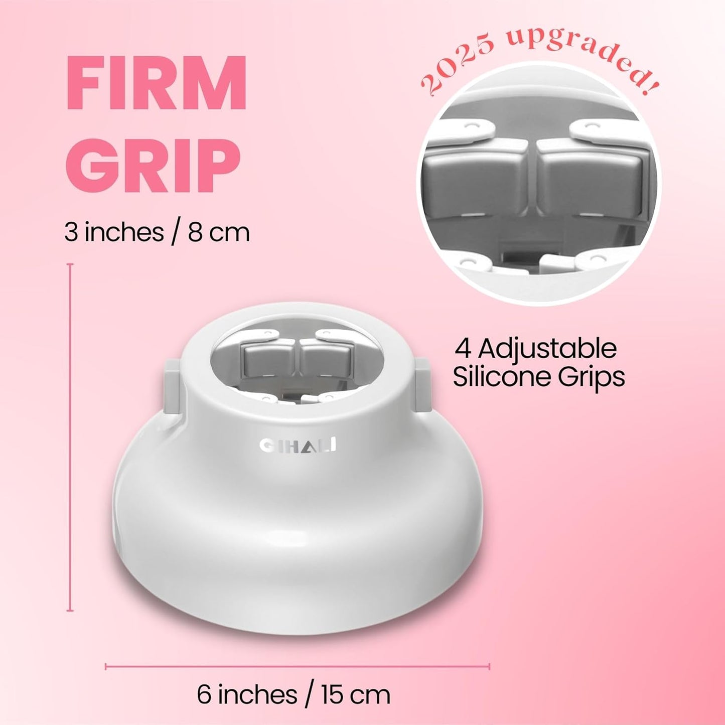 GIHALI Universal Hair Diffuser ?Super Sturdy? 4.4-6.6cm for Natur