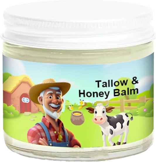Tallow Honey Balm | Beef Tallow for Skin - Handmade All-Natural M