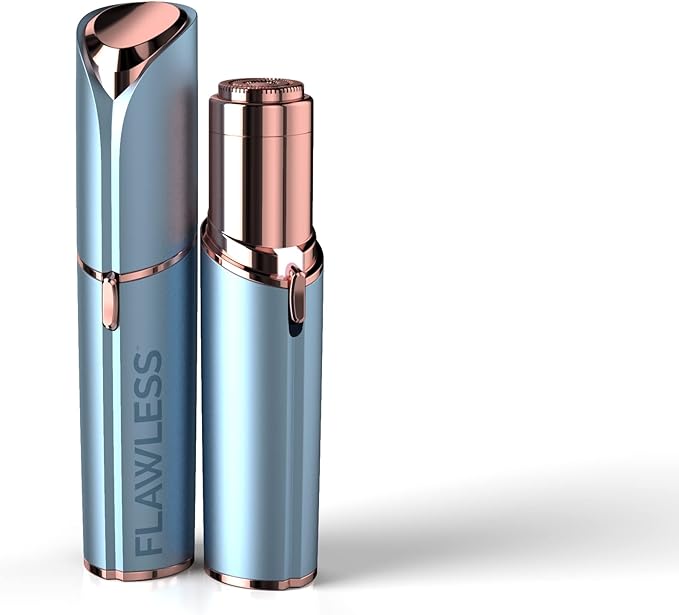Finishing Touch Flawless Facial Hair Remover, Parisian Blue