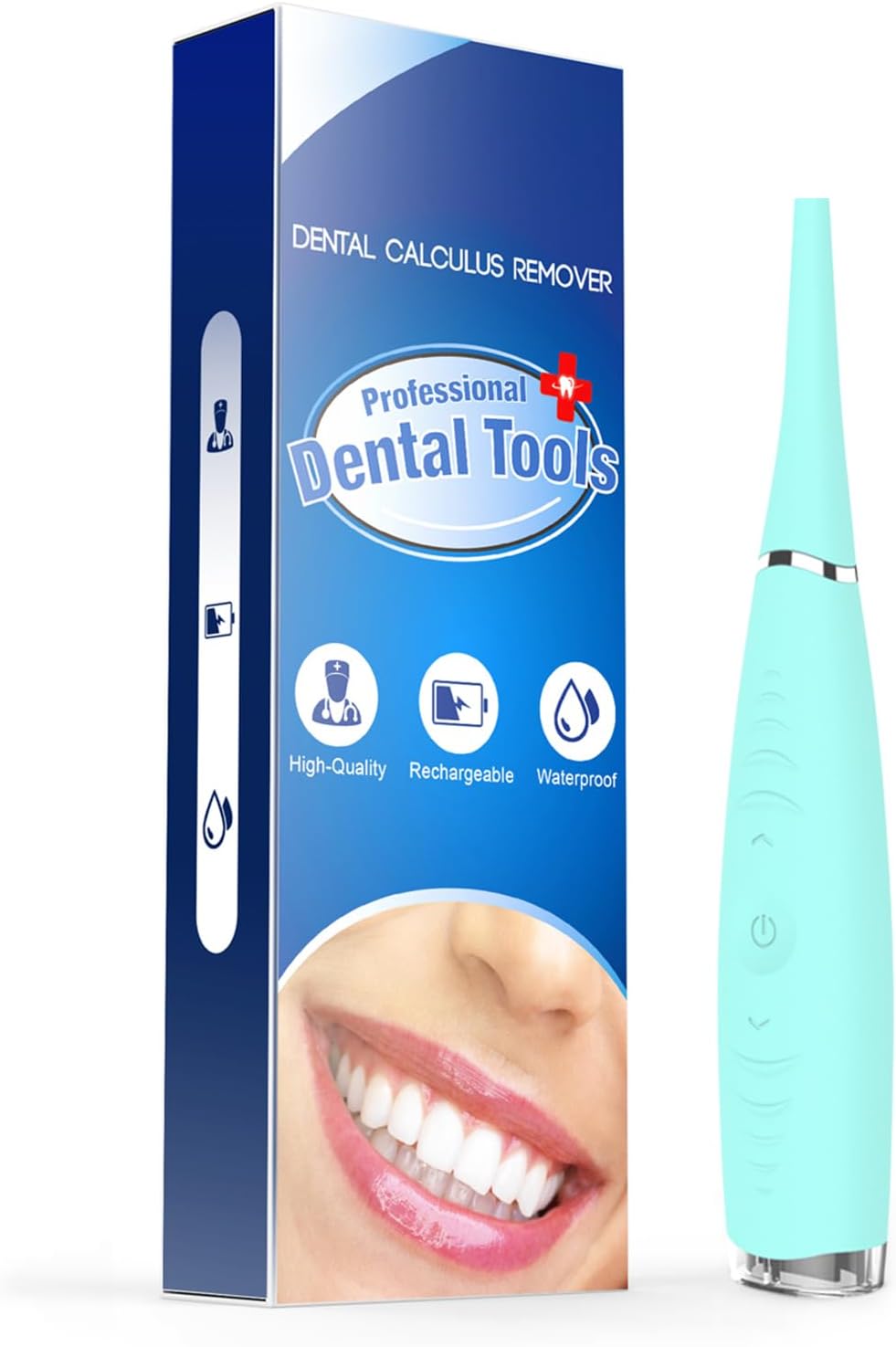 Teeth Cleaner Kit: 5-Mode Teeth Cleaning Tools - Rechargeable & W