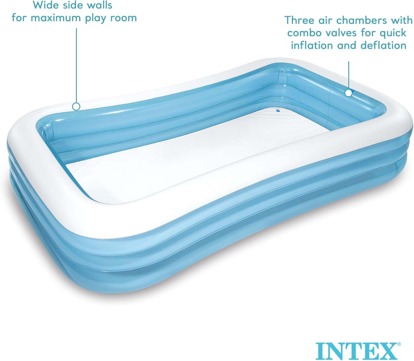 Intex 58484EP Swim Center Family Inflatable Pool