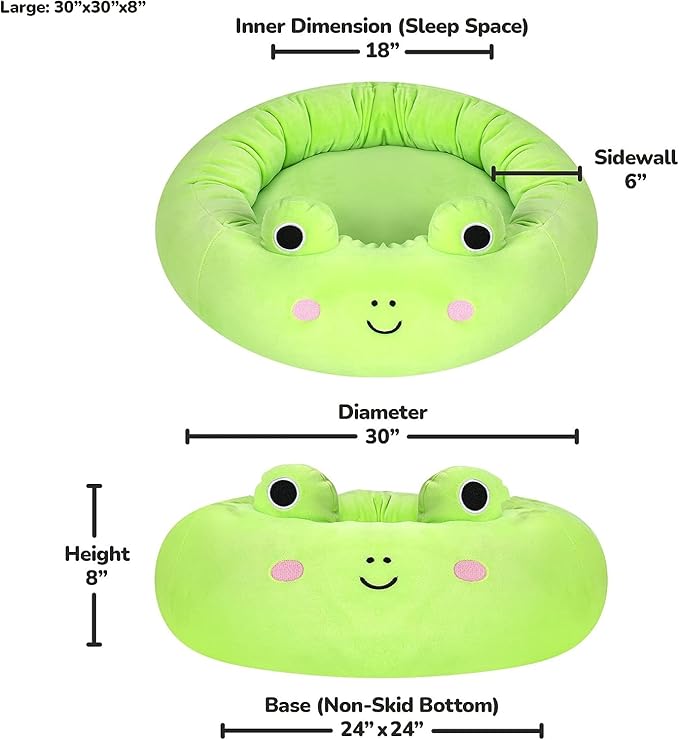 Squishmallows 24'' Dog and Cat Bed