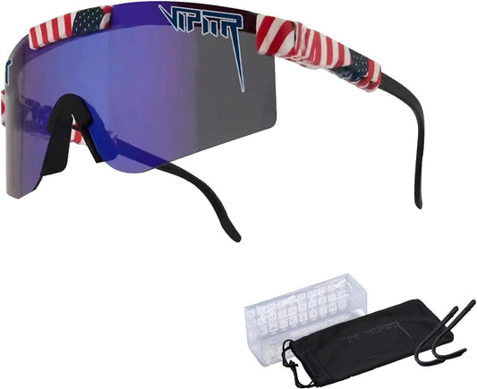P-V Polarized Sports Sunglasses For Men Women Cycling Glasses Spo