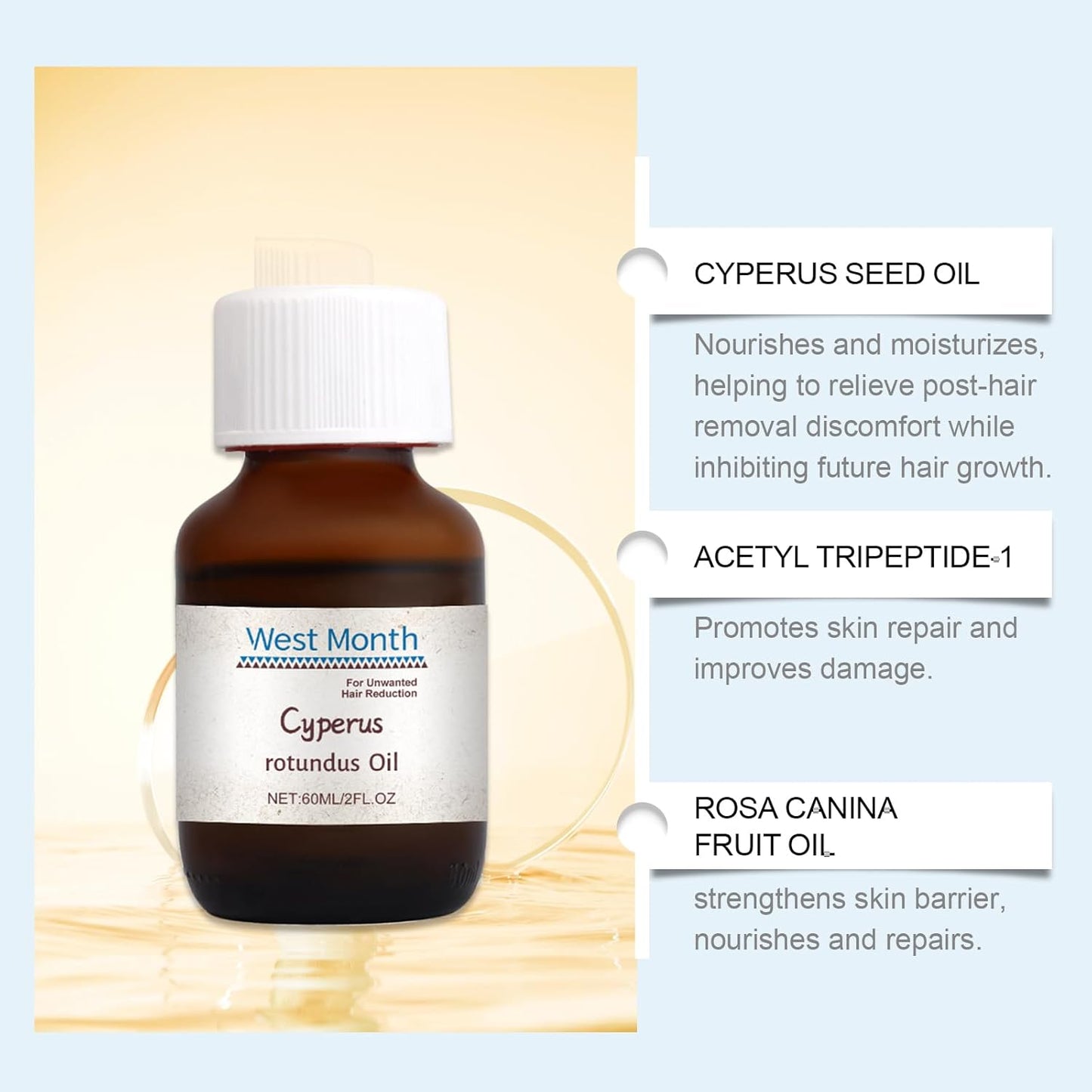 Cyperus Rotundus Oil, Cyperus Rotundus Oil for Hair Removal