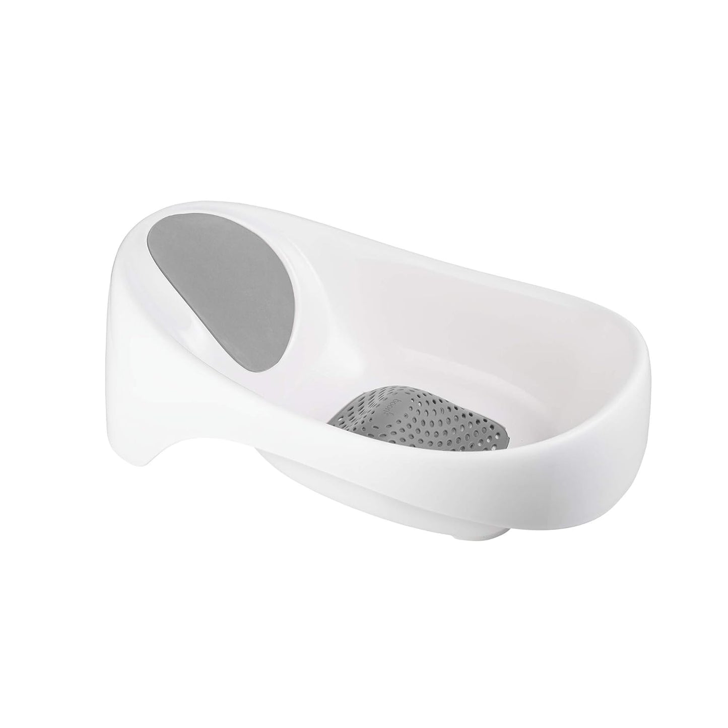 Boon Soak 3-Stage Non-Slip Newborn to Toddler Baby Bath Seat for Sink, Gray