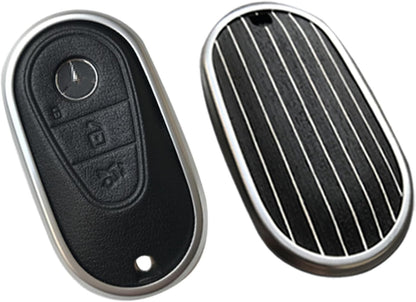 Compatible with Mercedes Benz Key case Key fob Cover Real Wood Ve