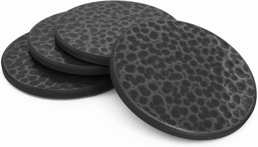 Questech Decor Drink Coasters - Rustic Coasters for Coffee Table,