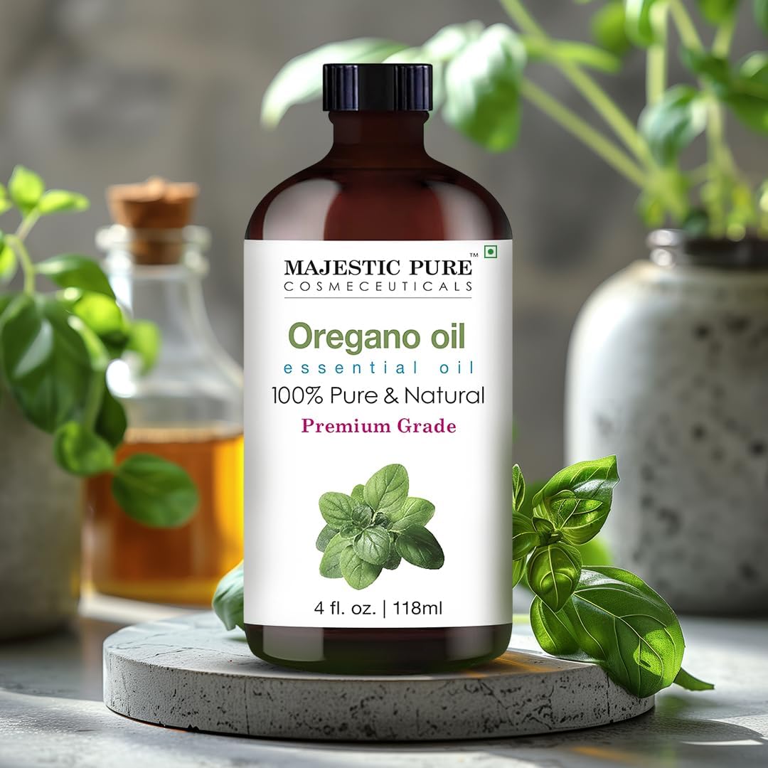 MAJESTIC PURE Oregano Essential Oil | 100% Pure and Natural Oregano Oil | P