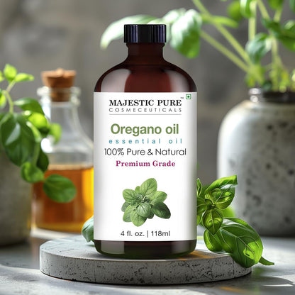 MAJESTIC PURE Oregano Essential Oil | 100% Pure and Natural Oregano Oil | P