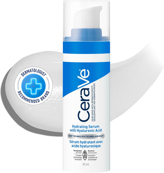 CeraVe HYALURONIC ACID Face Serum, Hydrating Serum for Face with