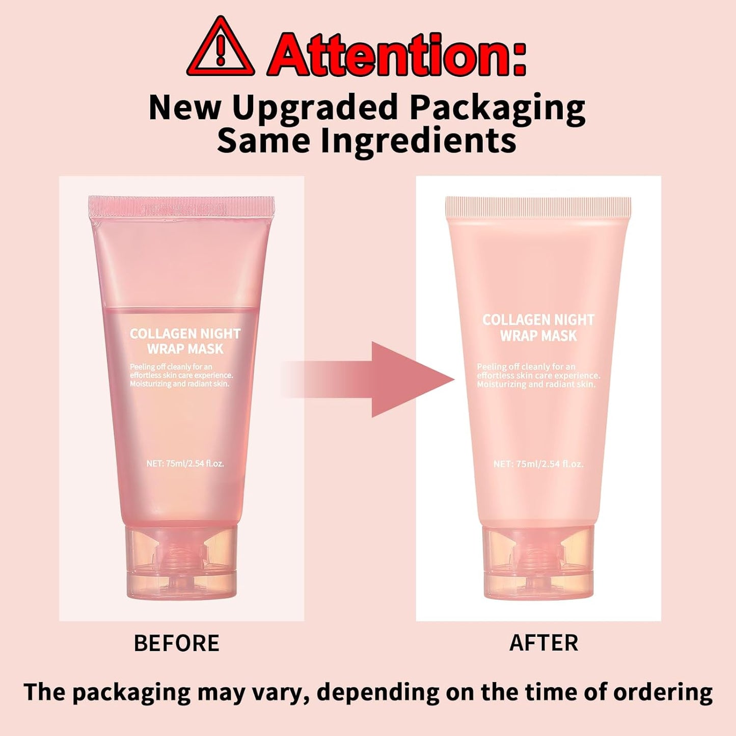 Collagen Night Wrapping Mask Peel-Off Overnight Collagen Face Mas