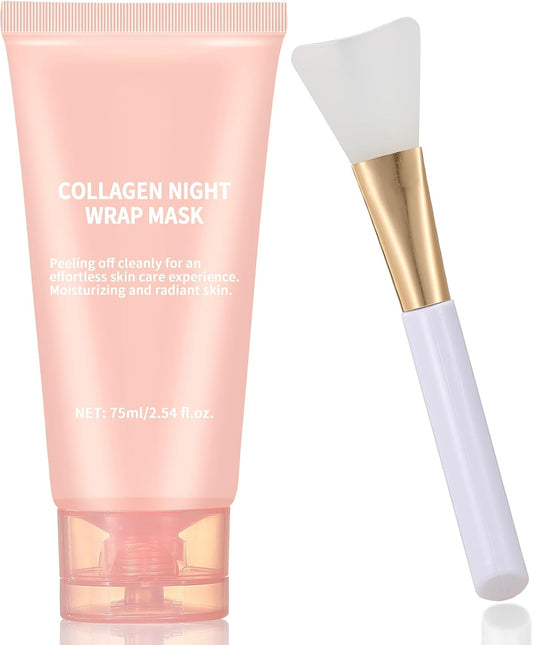 Collagen Night Wrapping Mask Peel-Off Overnight Collagen Face Mas