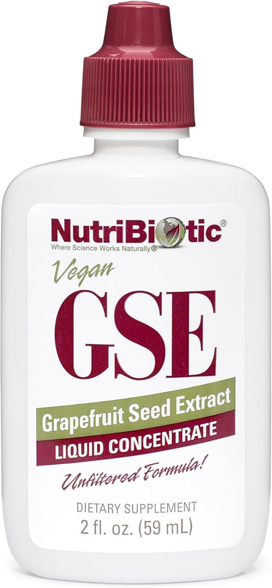 NutriBiotic – GSE, 2 Oz Liquid | The Original Grapefruit Seed Extract Premi