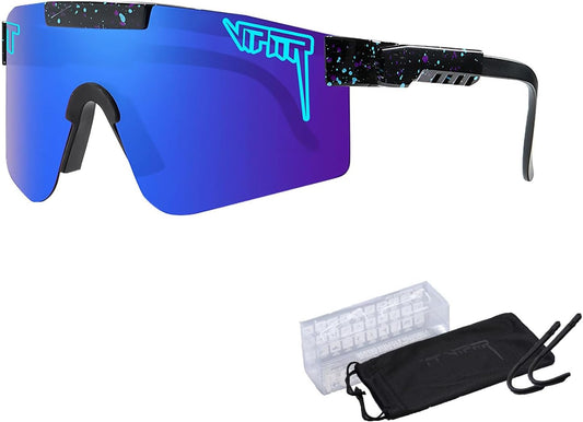 P-V Polarized Sports Sunglasses For Men Women Cycling Glasses Spo Small -C05