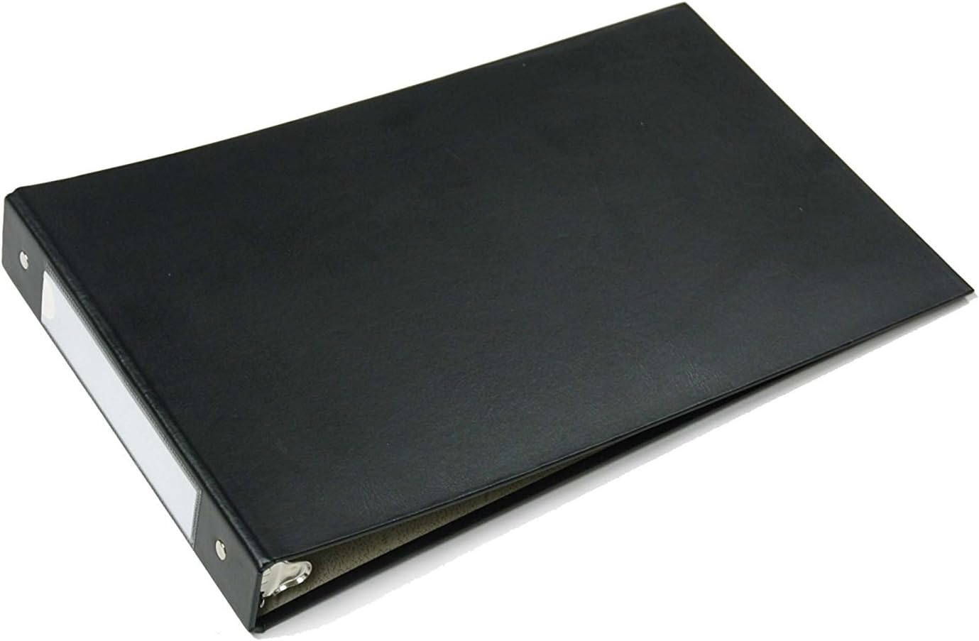 Skilcraft 3-Ring Binder for A4 & Legal Size Paper  in Landscape Format (NOT Suitable for A3 Size),  Round Ring, 45mm Capacity, 23cm (W) x 38cm (L),  Black (1)