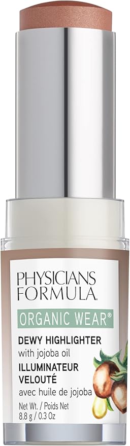 Physicians Formula Organic Weardewy Highlighter, 0.3 ounces, Hone