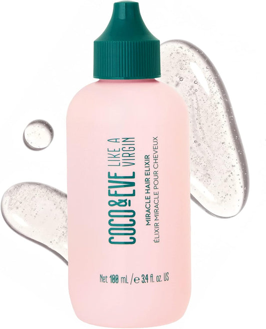 Coco & Eve Miracle Hair Elixir. Coconut Oil with Hyaluronic Acid Leave in C